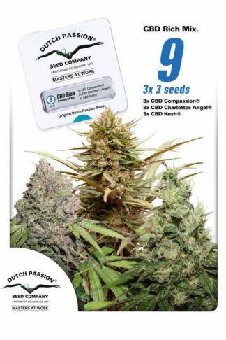 CBD Feminized Mix 9szt – Dutch Passion